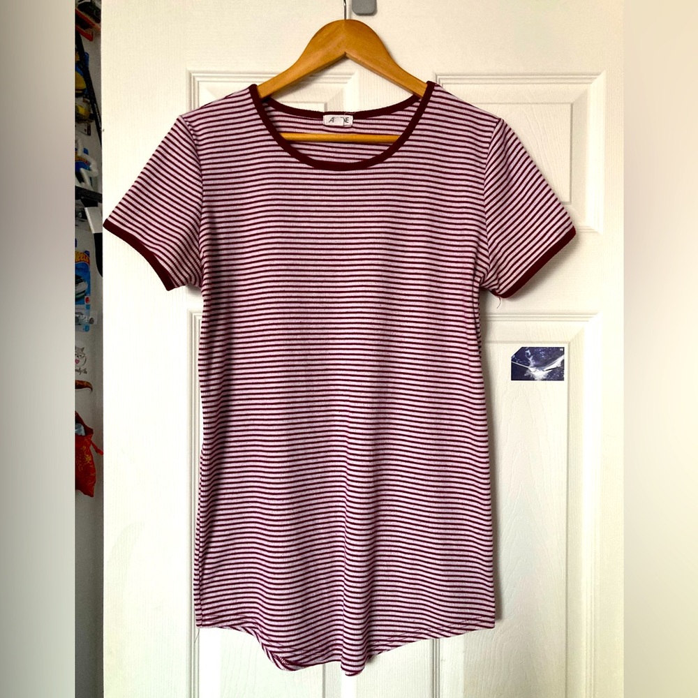 Short sleeve Striped Arden’s Shirt